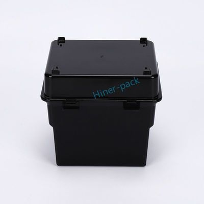 comprar Caixa de Envio de Wafer ESD Negro 6 polegadas Portador Vertical para Sala Limpa online manufacture