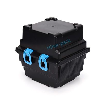 comprar 6 polegadas 150mm Black ESD Wafer de armazenamento de caixa de transportador para transporte seguro online manufacture