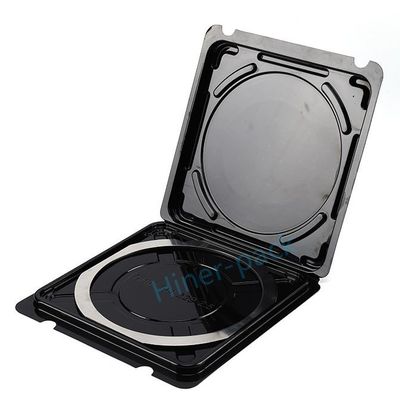 comprar Frame Clamshell Single Wafer Box 6 Inch Silicon Wafer Negro e Transparente Baixa Saída de Gás online manufacture