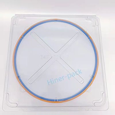 comprar ODM Flex Frame 12 Inch Single Silicon Wafer Box Material PET ROHS Compliant Usado em Wafer Fab online manufacture