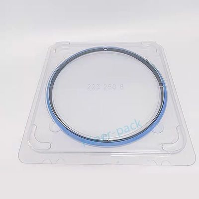 comprar 8 polegadas Transparente Single Wafer Containers de transporte Material PET online manufacture