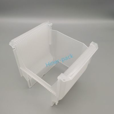 comprar Sala limpa 8 polegadas Transparente PP Material Wafer Carrier Cassete Semicondutor Caixa de embalagem online manufacture