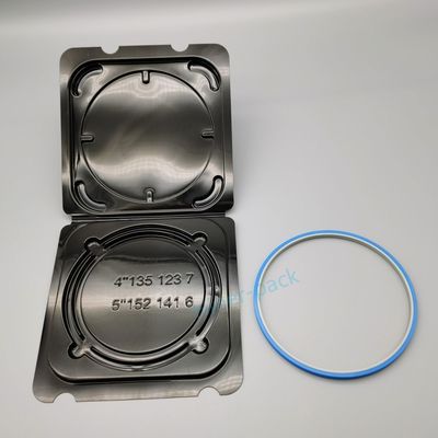 comprar Acessórios de Wafer de Anel de Divisão de Dobro Cano Forma Redonda Reciclável Amigável ao Meio Ambiente online manufacture