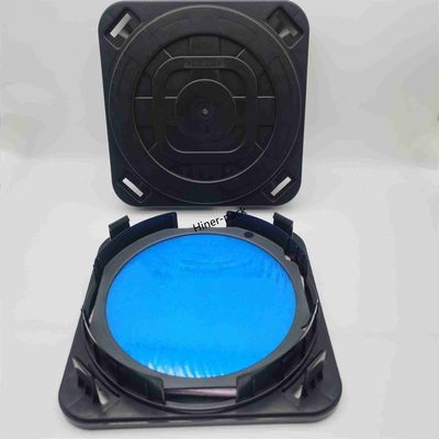 comprar Quadro de combustível ESD Caixa de recipientes de porta de wafer horizontal Material de PP condutor online manufacture
