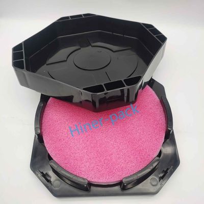 comprar Embalagem de Wafer Semicondutor 12 polegadas Negro Material de PP Condutor Wafer Horizontal online manufacture