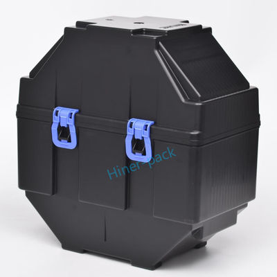 comprar 12 polegadas 300mm Black Flex Frame Wafer Caixinha de armazenamento Wafer Carrier Incluir tampa inferior Snap Latch online manufacture