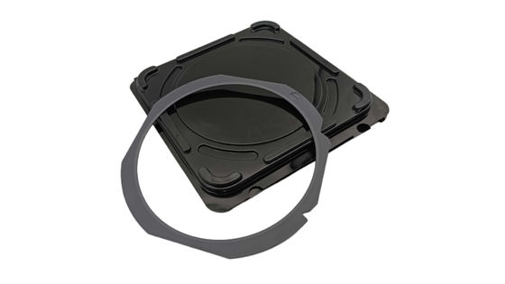comprar Caixa de Wafer Clamshell Single Flex Frame Fornecedores com Match Expand Ring Usados para Fabricação de Wafer online manufacture