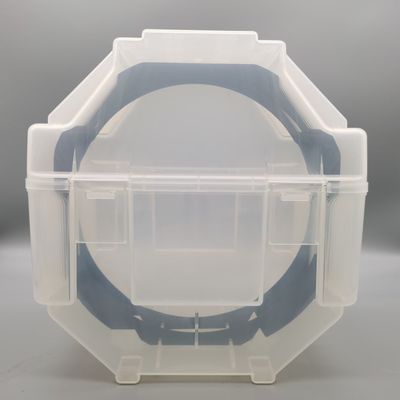 comprar Caixa de transporte de wafer transparente de 8 polegadas para transporte e armazenamento com baixa liberação de gás online manufacture