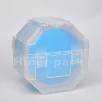 comprar Caixa de armazenamento de wafer semitransparente preta 25 slots para manuseio de wafer semicondutor online manufacture